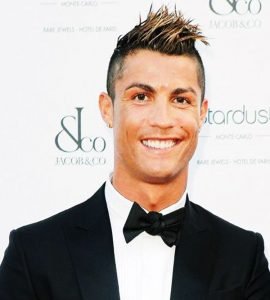 Cristiano Ronaldo Short Formal Hairstyles