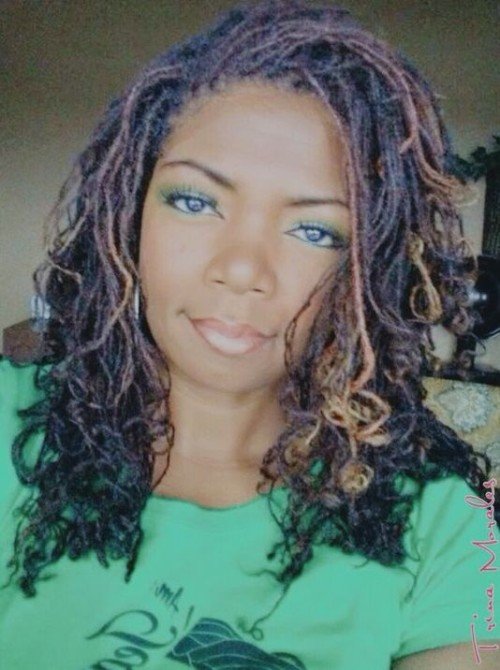 Gray Sisterlocks for Young Women