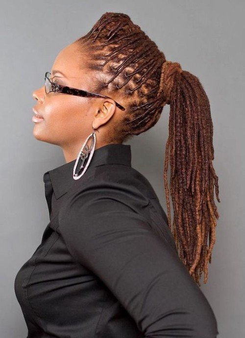 Sisterlocks Ponytails