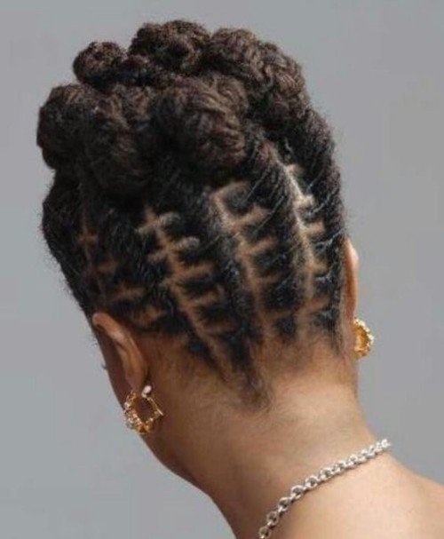Sisterlocks Updo