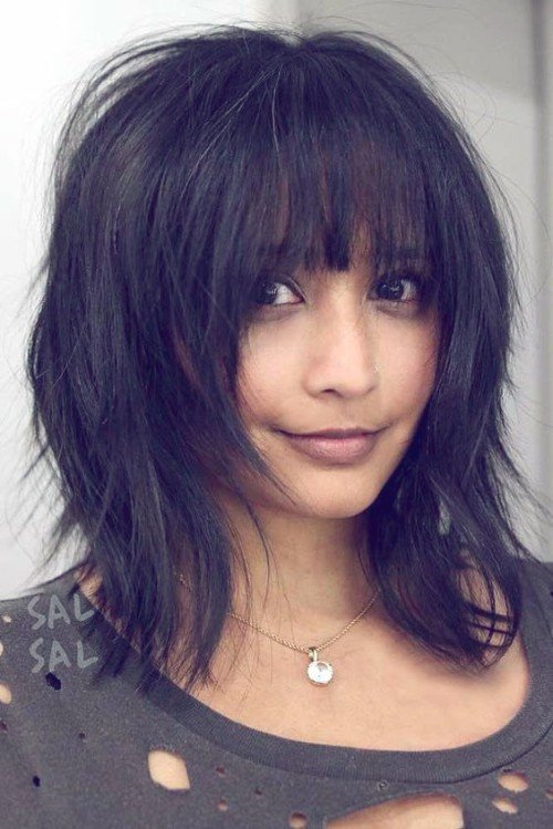 Black Layered Hairstyles for Women