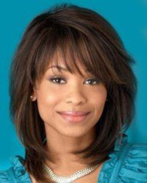 Layered Hairstyles with Bangs