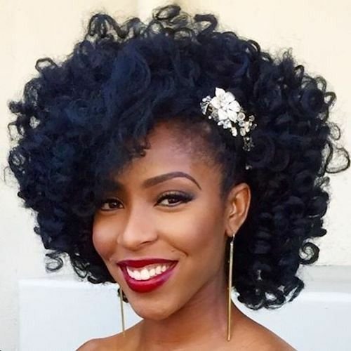 Afro hairstyles