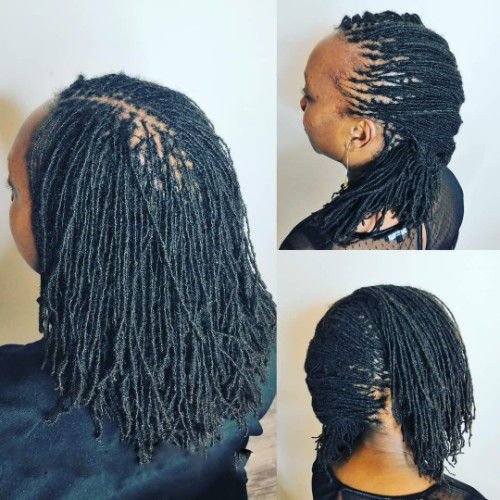 Micro Locks Styles for Black Women | New Natural Hairstyles