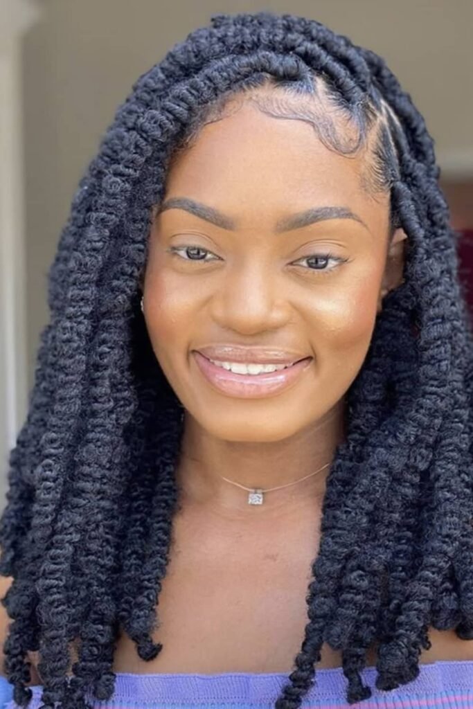 Fairy Twists with Clip-in Glitter Strands