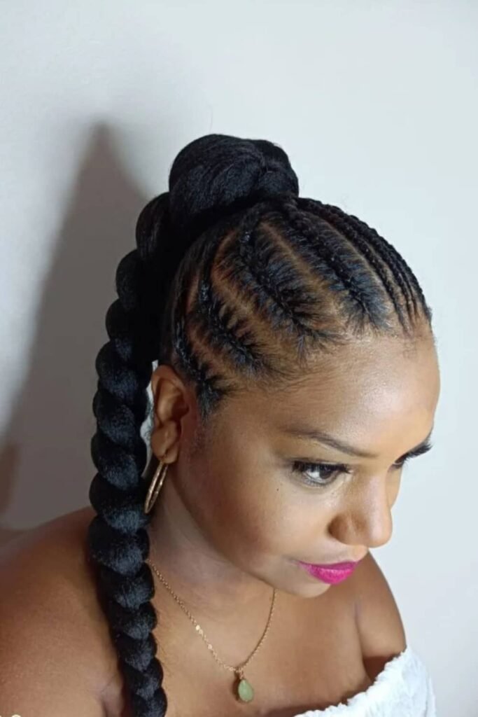 Short Long Ponytail