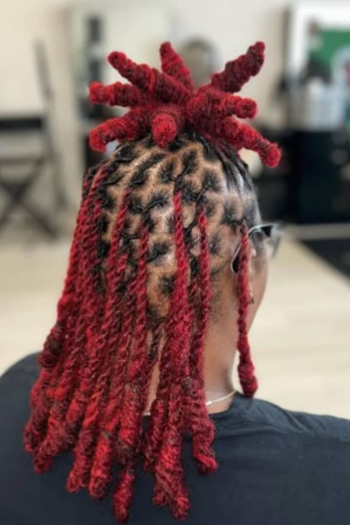 Spiked Faux Ponytail