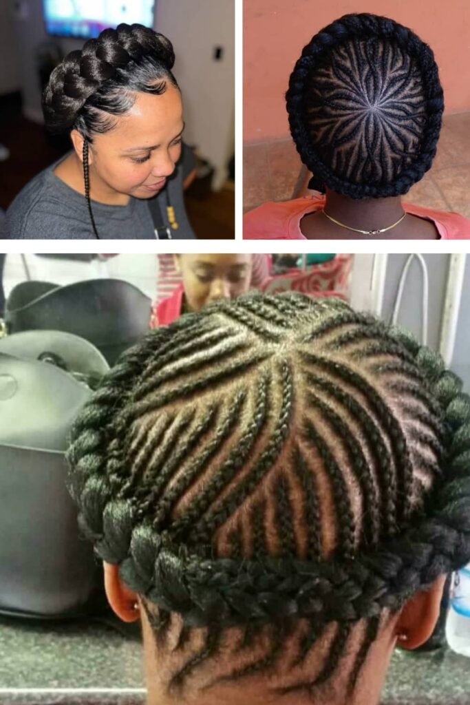 halo braids
