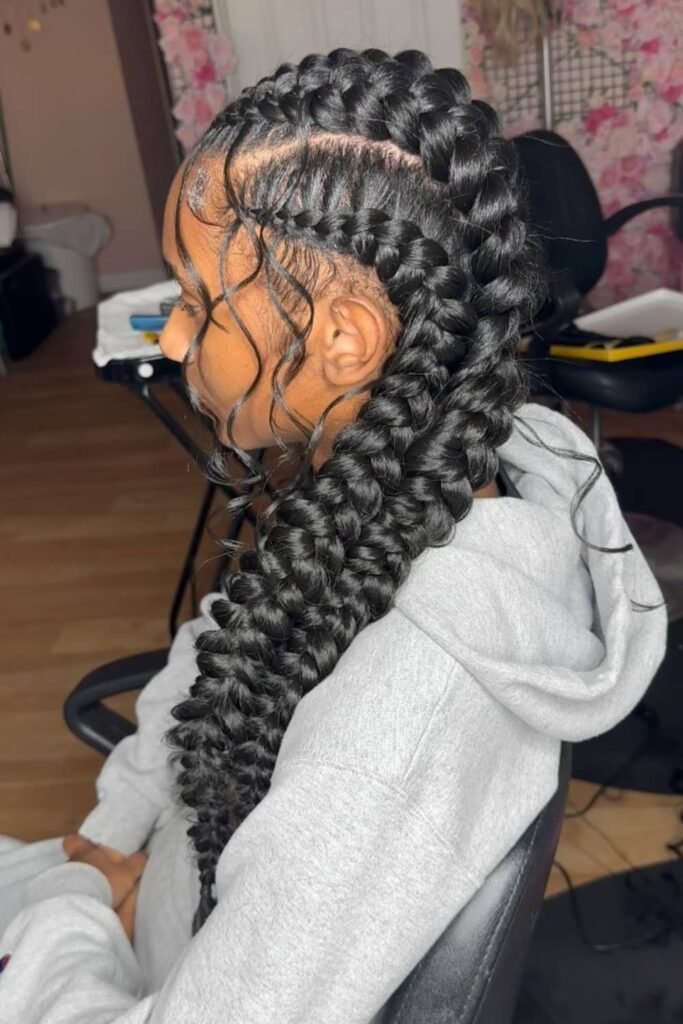 Butterfly Box Braids