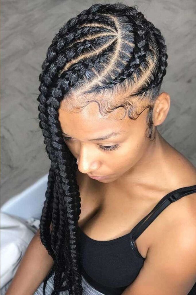 Flat Twists with Feed-In Braids
