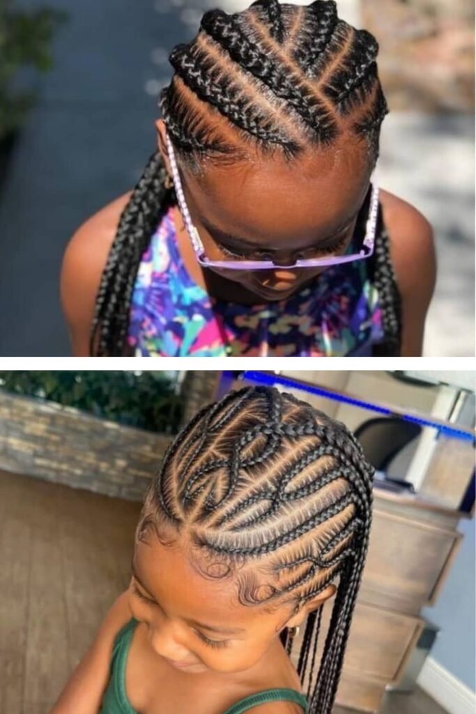 Cornrow Hairstyles for School Kids