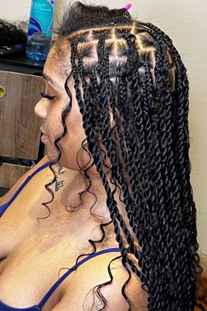 Braided Island Twists