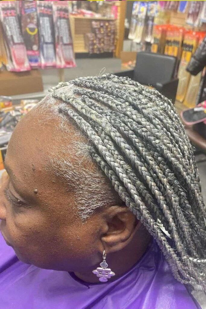 Cornrows to the Back