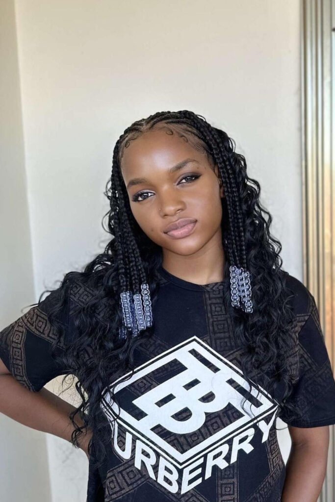 Fulani Braids with Accessories