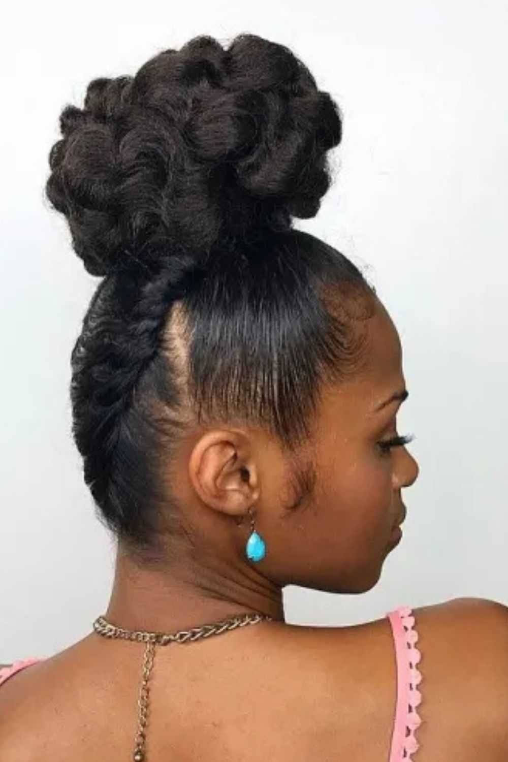 High Bun or Top Knot