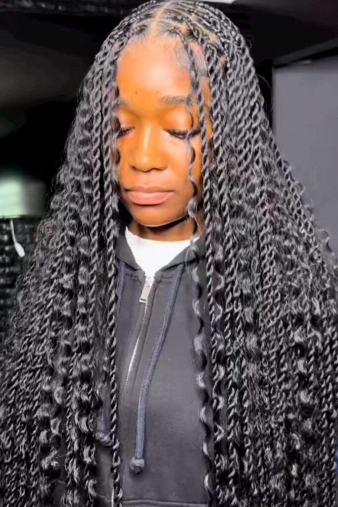 Island Twists with Flat Twists in Front
