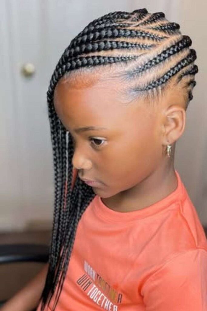 Lemonade Braids for Kids