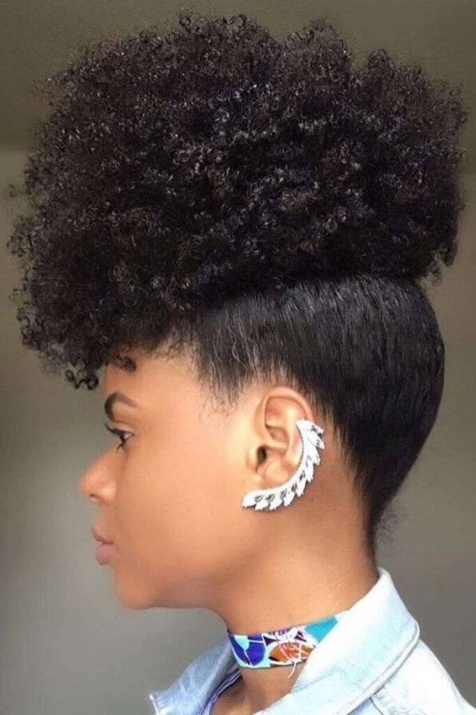 Pineapple Updo