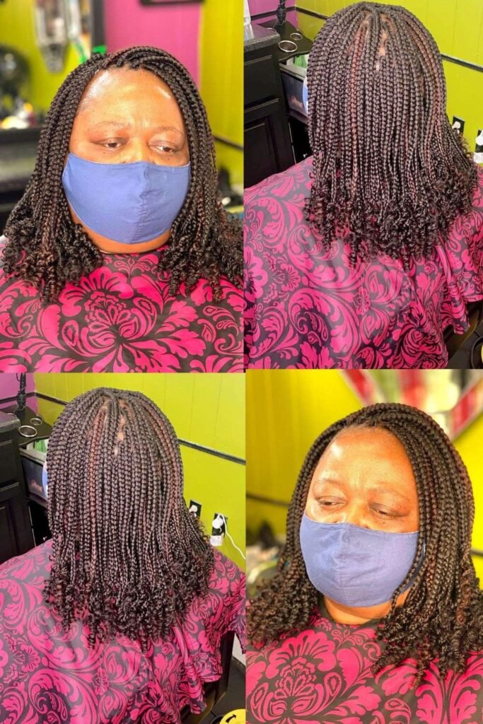 Short Box Braids
