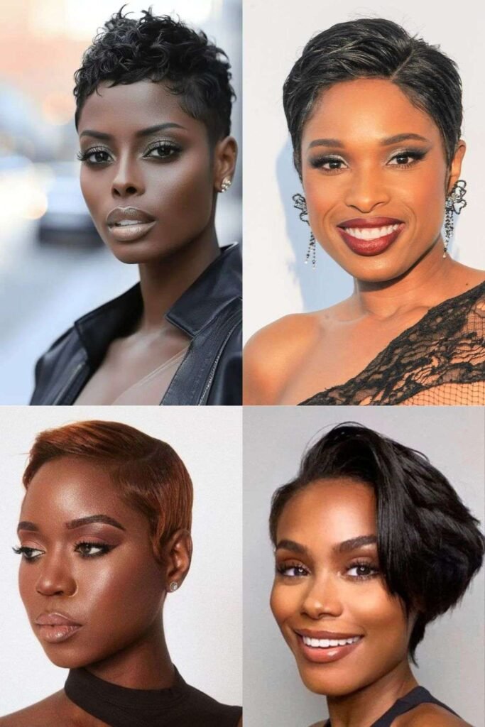 Sleek Straight Pixie