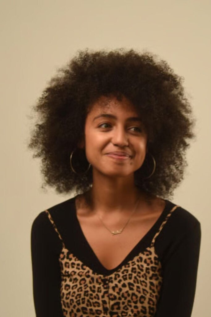 Brushed-Out Afro