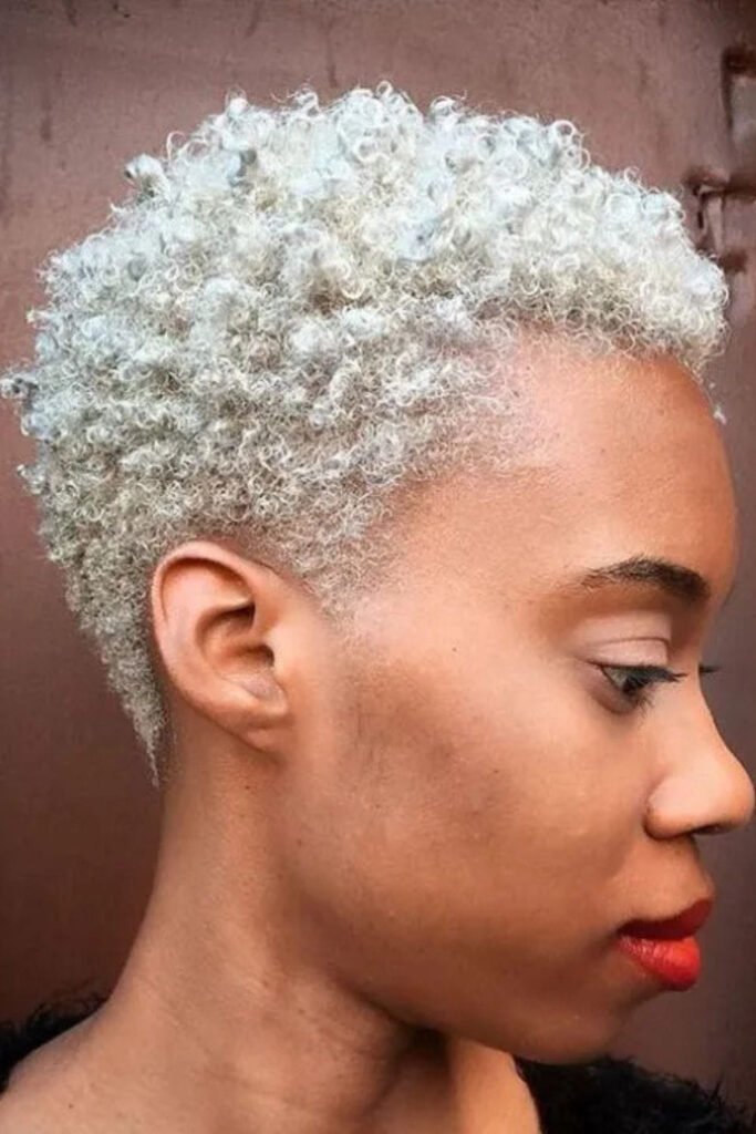 Cropped Natural Hair