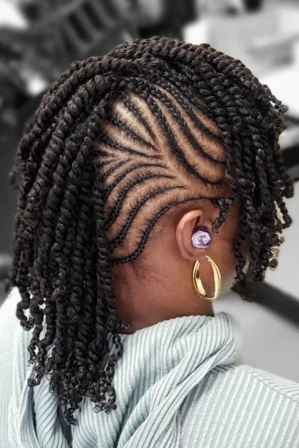 Top 10 Cornrow Hairstyles with Curls: Stunning Styles for Black Women ...