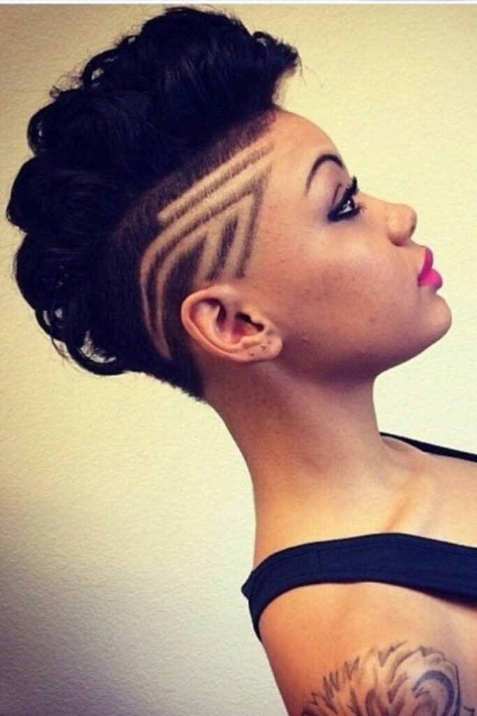 Side-Shaved Design Cut