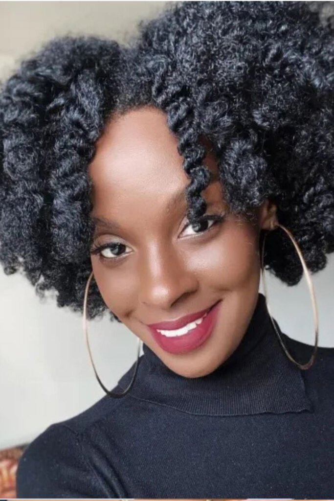 Twist-Out on Short Hair