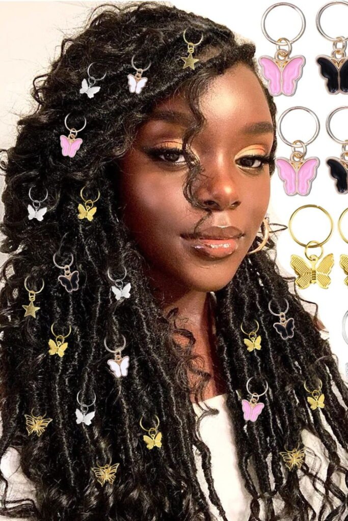 Butterfly Braids with Beads