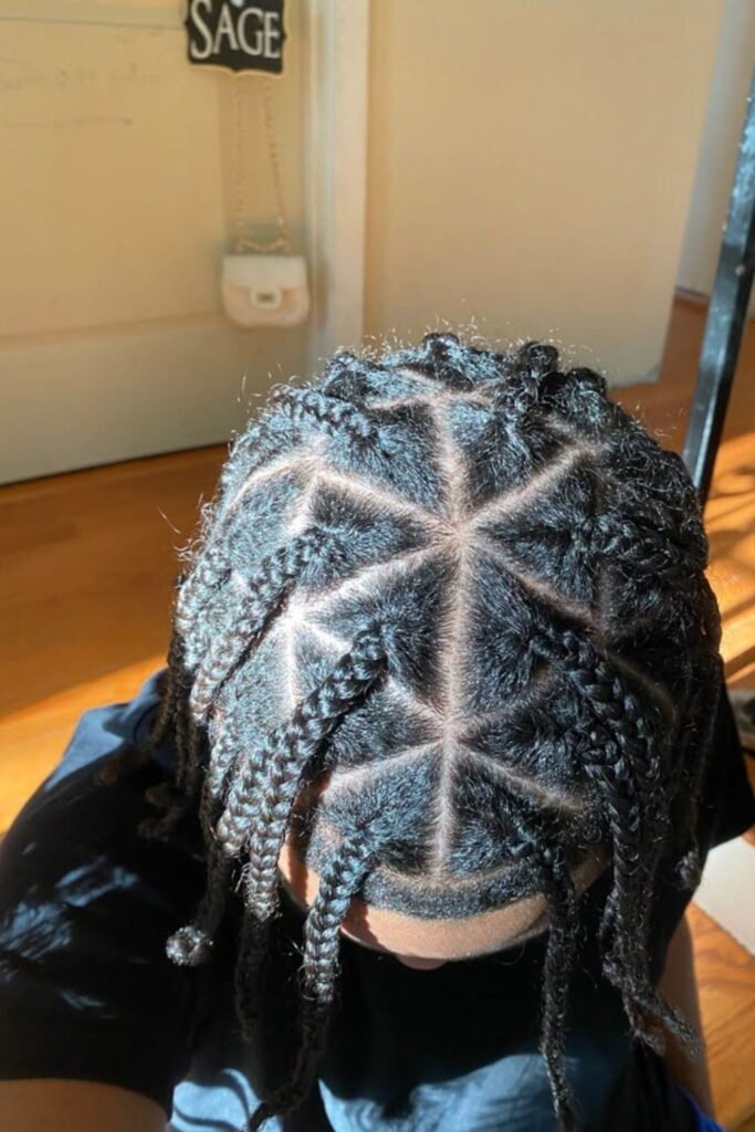  Jumbo Triangle Braids