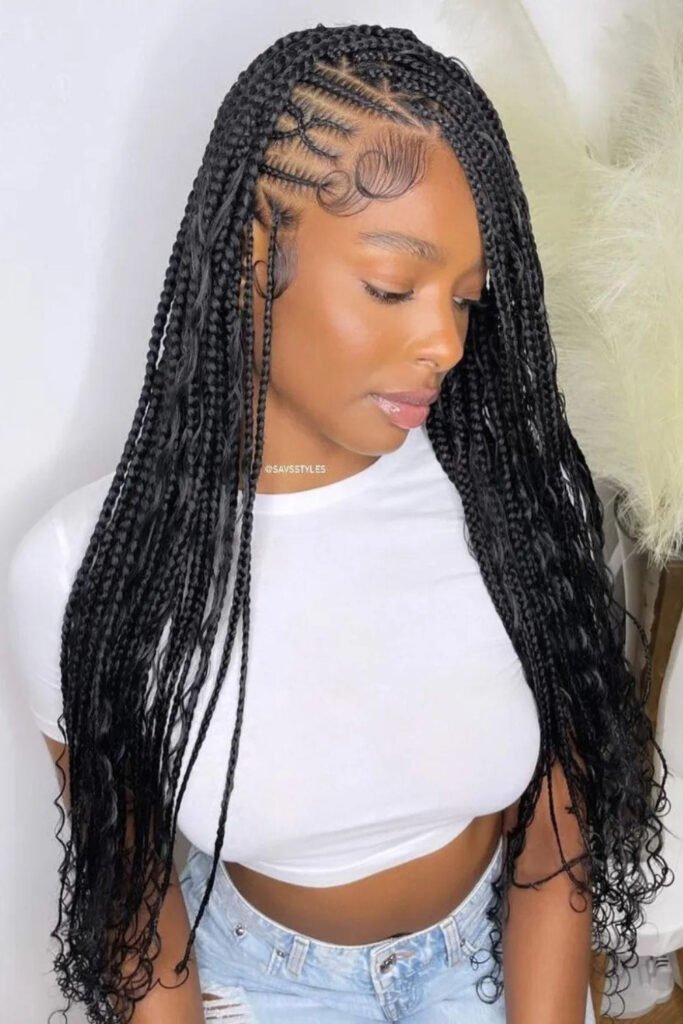  Knotless Braids