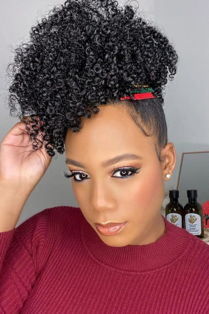 Pineapple Updo
