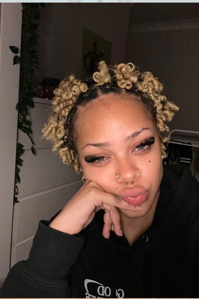  Rose Gold Finger Coils