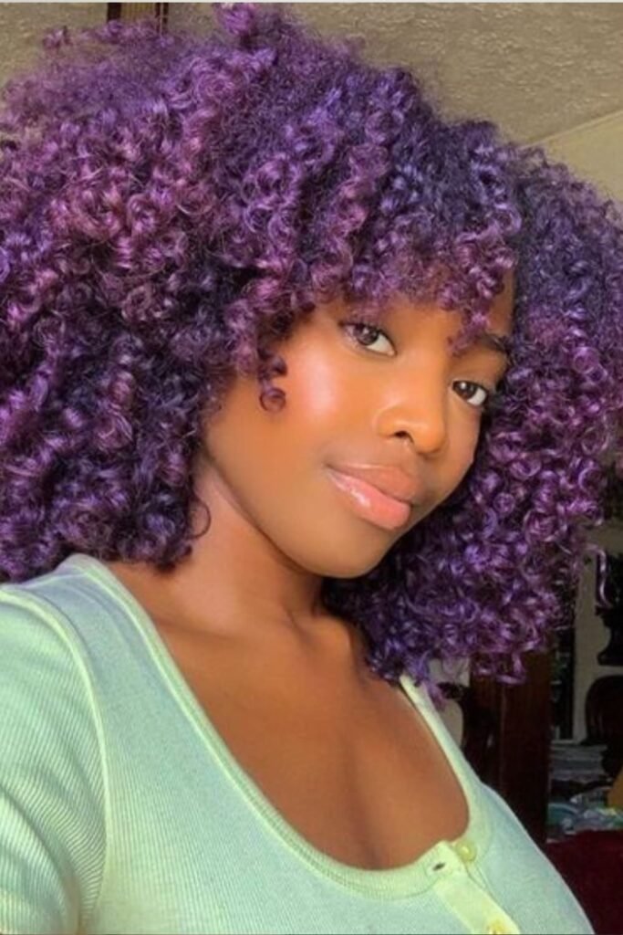 Afro with Hidden Color