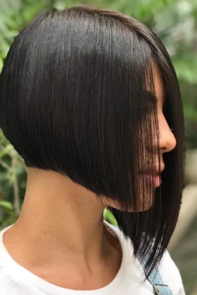Asymmetrical Sculptural Bob
