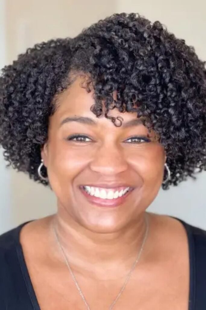 Rounded Afro Bob