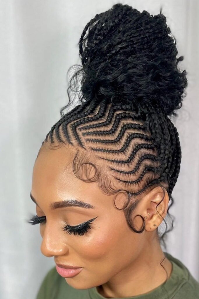 Zig-Zag Cornrows