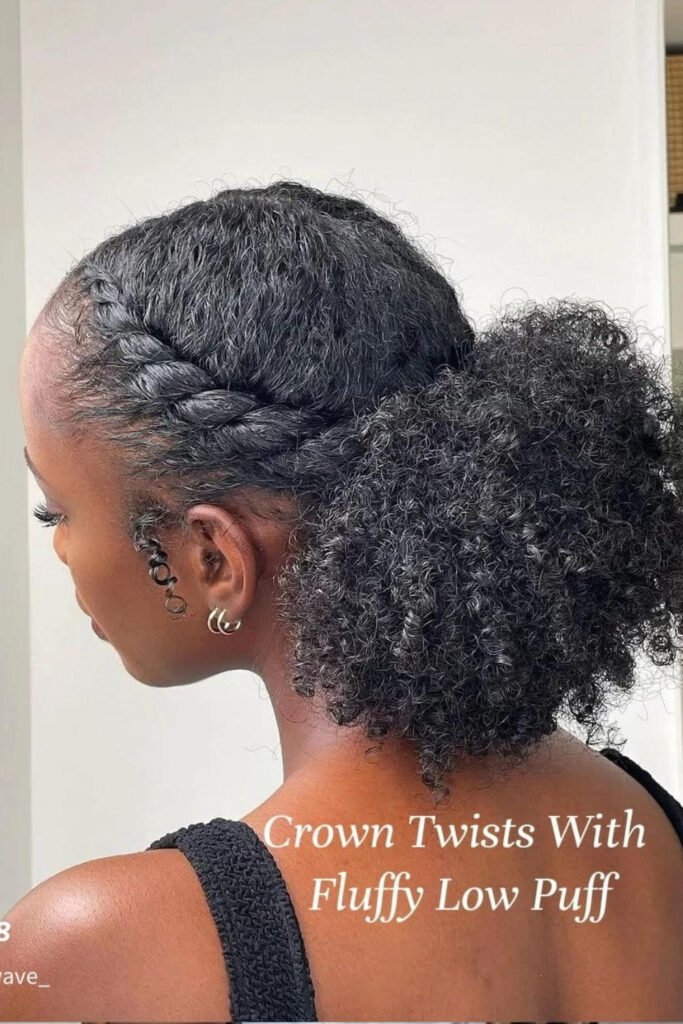 Twisted Crown with Low Puff