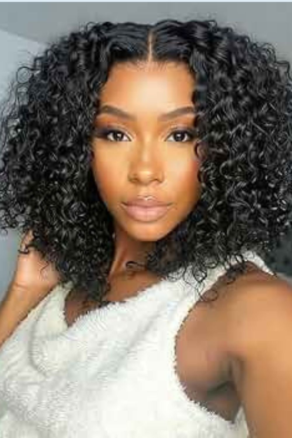 14 Simple and Trendy Middle Part Natural Hairstyles - New Natural ...